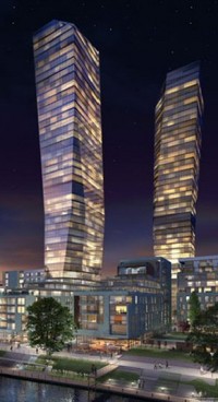 wizualizacje Angel Wings Towers