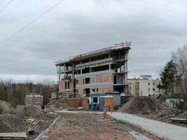 zdjęcie z budowy Apartamenty Powstańców