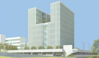 zdjęcie z budowy Sąd Rejonowy Katowice-Wschód