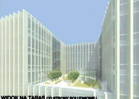 zdjęcie z budowy Sąd Rejonowy Katowice-Wschód