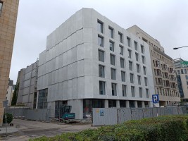 zdjęcie z przebudowy Instytut Pileckiego