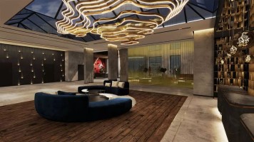 zdjęcie z przebudowy Hotel Renaissance sieci Mariott