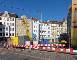 zdjęcie z budowy Grunwaldzka/Ładna