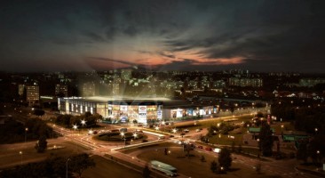 widok galerii po rozbudowie