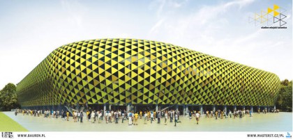wizualizacje Stadion GKS-u Katowice