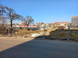 przygotowanie działki pod budowę kompleksu