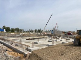 zdjęcie z budowy Centrum Handlowe Brama Jury