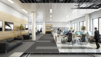 wizualizacje Kwadrat City Office