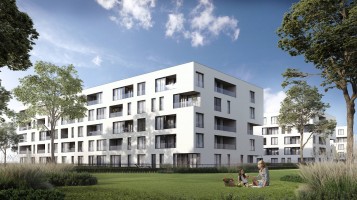 zdjęcie z budowy Myśliwska Solar Garden