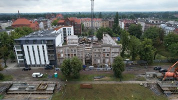zdjęcie z przebudowy Kamienna 28