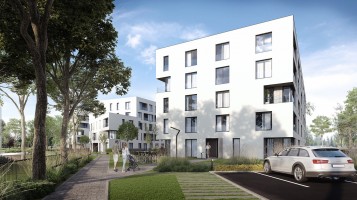 zdjęcie z budowy Myśliwska Solar Garden