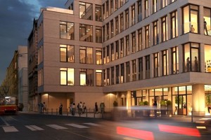 wizualizacje Biurowiec w miejscu dawnej Wielkiej Synagogi