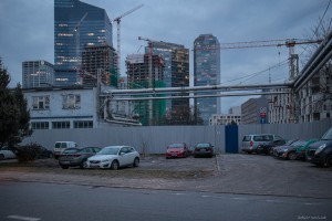 zdjęcie z budowy Towarowa Towers