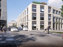 zdjęcie z budowy S-Bridge Office Park