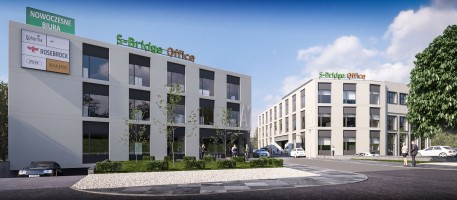 zdjęcie z budowy S-Bridge Office Park
