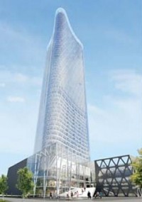 wizualizacje LC Corp Tower