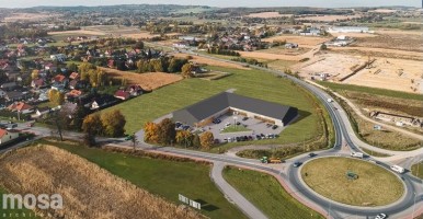 zdjęcie z budowy Park Handlowy Benefit Centrum Gdów