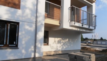 Rozpoczęto roboty wykończeniowe w poszczególnych budynkach. Wciąż trwają prace elewacyjne