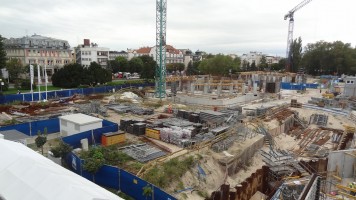 zdjęcie z budowy Kompleks hotelowy