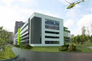 zdjęcie Budynek administracyjno-garażowy z lądowiskiem dla helikopterów sanitarnych