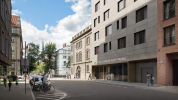 zdjęcie z przebudowy AC Hotel Warsaw Port Praski