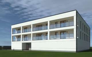 zdjęcie z budowy Apartamenty Łosia