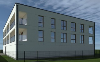 zdjęcie z budowy Apartamenty Łosia