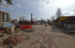 zdjęcie z budowy Braniborska 80