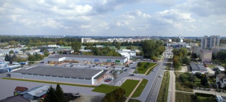 zdjęcie z budowy Park Handlowy Starosielce