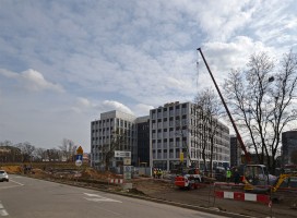 zdjęcie z budowy Kompleks hotelowo-biurowy B10