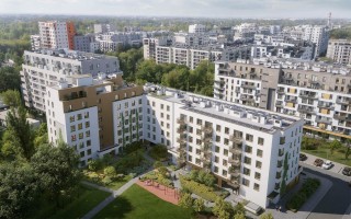 zdjęcie z budowy Osiedle Splot Wola
