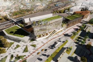 wizualizacje Centrum wielofunkcyjne Synergia