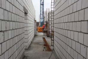 ŚCIANY NOŚNE AKUSTYCZNE BUD. L PIĘTRO 2