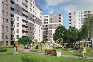 zdjęcie z budowy Piasta Towers