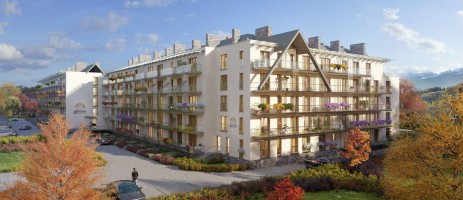 zdjęcie z budowy Apartamenty Zakopiańskie