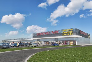 wizualizacje Retail Park Sosnowiec