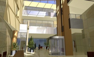 wizualizacje Chopin Business Center