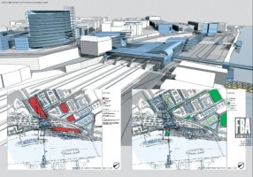 Jedna z koncepcji DWORCA zaproponowana przez firme FBA Architekci