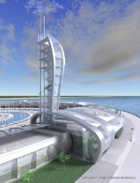 wizualizacje Port jachtowy Marina