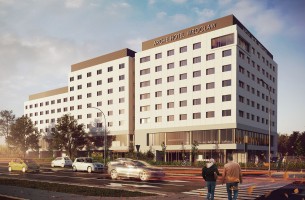 zdjęcie z przebudowy Arche Hotel Wrocław Airport