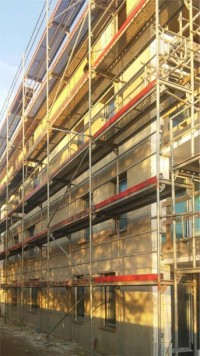 ELEWACJA ZACHODNIA - BUDYNEK N