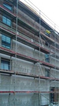 ELEWACJA PÓŁNOCNA - BUDYNEK M4