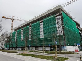 zdjęcie z budowy Kompleks biurowy Lixa