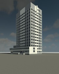 zdjęcie z przebudowy Budynek administracyjny