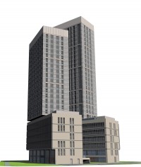 wizualizacje Babka Tower II