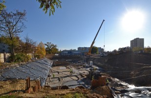 zdjęcie z budowy Hubska 100