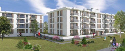 zdjęcie z budowy Osiedle Zielony Zakątek