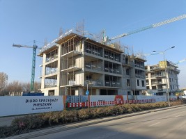 zdjęcie z budowy Osiedle Harmonia Mokotów