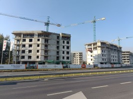 zdjęcie z budowy Osiedle Harmonia Mokotów