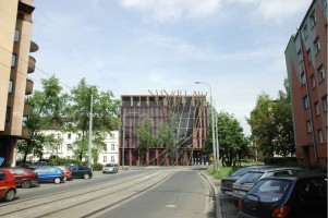 Hubska od strony ulicy Glinianej